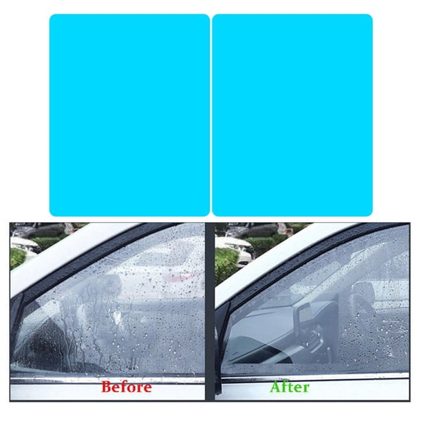 2 espejos retrovisores laterales para coche impermeables antivaho a prueba de lluvia (175 x 200 mm) Ndcxsfigh Accesorios para autos y motos