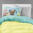 thumbnail image 2 of Carolines Treasures CK1280PILLOWCASE Fawn Pug Spring Fabric Standard Pillowcase, 2 of 2
