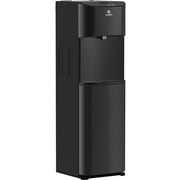 Avalon Electronic Bottom Loading Water Cooler Water Dispenser - 3 Temperatures, Hot, Cool & Cold, Digital Clock with Temperature Control, Durable Stainless Steel Cabinet, Self Cleaning, Black