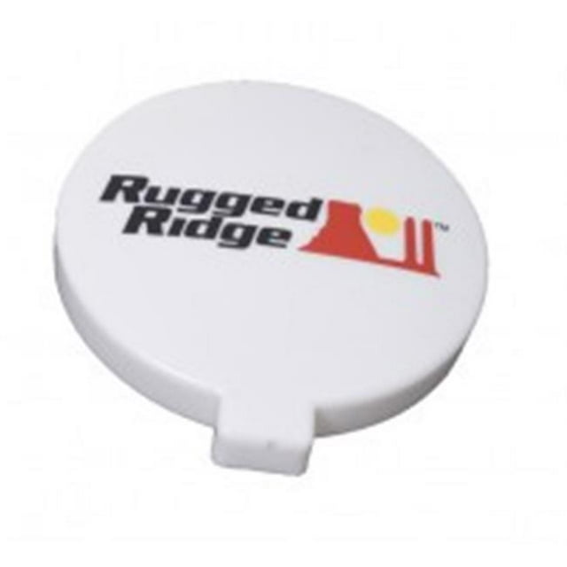Rugged Ridge 15210.54 6-Inch Off Road Light Cover, White