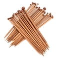 thumbnail image 1 of 36 Pcs Aiguilles à Tricoter, Point Unique Aiguilles à Tricoter Carbonisées Protecteurs de Points Fait Main, 1 of 10
