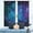 Blue, variant on Kids Galaxy Outer Space Nebula Curtains 42W x 63L Inch Rod Pocket Blue Universe Planets Boys Girls Constellation Fantasy Starry Stars Trippy Bedroom Living Room Window Drapes Fabric 2 Panels