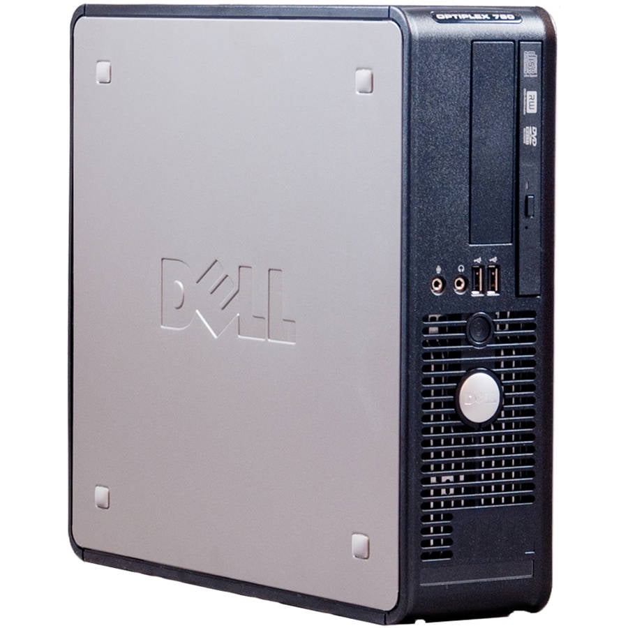 Refurbished Dell 780 Small Form Factor Desktop PC with Intel Core 2 Duo