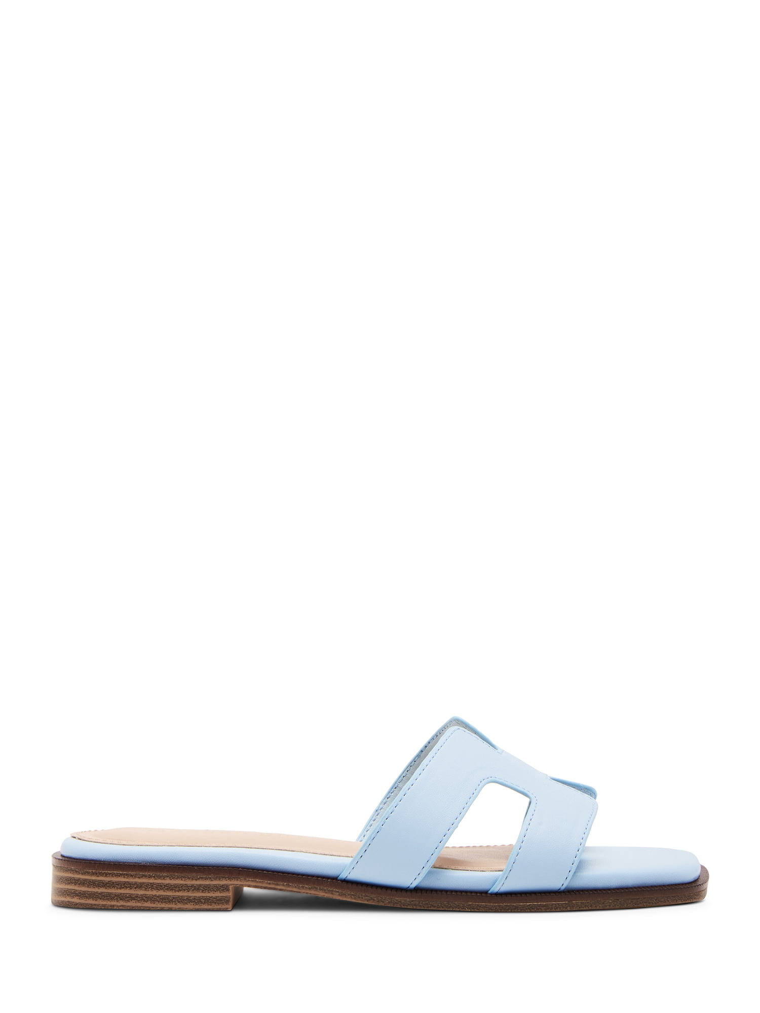 Madden Girl Women's Hailey Flat Slide Sandal
