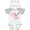 White & Heather w/ Ears, variant on Inktastic Ohio Girl Boys or Girls Baby Bodysuit