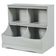 thumbnail image 4 of Resenkos Kids Floor Cabinet Multi-Functional Bookcase -Gray, Kids Toy Storage for Kids, Boys, Girls, 4 of 6