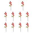 thumbnail image 2 of 10 ramas de granado artificiales, accesorios de bayas de frutas simuladas, decoración para Estilo A, 2 of 9