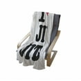 thumbnail image 4 of Jiu Jitsu Soft Flannel Fleece Throw Blanket, I Love Jui Jitsu Themed Modern Typography Design with a Heart, Cozy Plush for Indoor and Outdoor Use, 50" x 60", Black White Dark Coral, by Ambesonne, 4 of 6