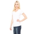 thumbnail image 4 of Bella + Canvas Ladies' Jersey Short-Sleeve V-Neck T-Shirt - B6005, 4 of 4