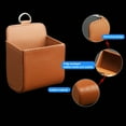 thumbnail image 4 of Car Storage Box Avant-garde Design Car Organizer Car Storage Bag Faux Leather Stylish Versatile Feel Auto Organizer for Phones Avant-garde Design, 4 of 11