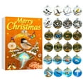 thumbnail image 3 of 2025 Christmas Ornaments Advent Calendar Backpack Keychain Acrylic, 3 of 6