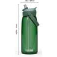 thumbnail image 6 of Camelbak Thrive™ Flip Straw Water Bottle 32oz, Forest Green, 6 of 6