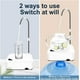 thumbnail image 5 of 1 pieza (negro) Dispensador de botellas de agua de escritorio, bomba automática de botellas de agua potable con carga USB para botellas universales, dispensador de agua eléctrico portátil para el hogar, oficina   JM, 5 of 5