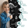 thumbnail image 3 of Blackout Kids Curtains,Cute Dinosaur Pattern Childrens Insulated Curtains Set Of 2,Bedroom Essentials,Toddler Room Decor 52x84in(132x213cm), 3 of 4