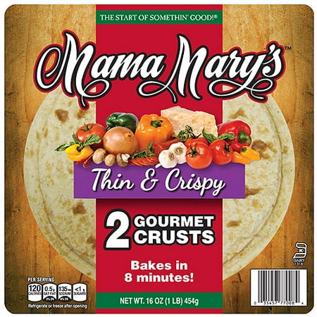 Mama Mary's: Thin & Crispy Pizza Crusts, 16 Oz