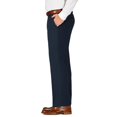 Haggar H26 Men's Tailored Fit Premium Stretch Suit Pants (Navy Blue