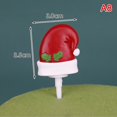 thumbnail image 3 of 1PC Christmas Cake Topper Santa Claus Snowman Cake Decoration Christmas Decorations, 3 of 9
