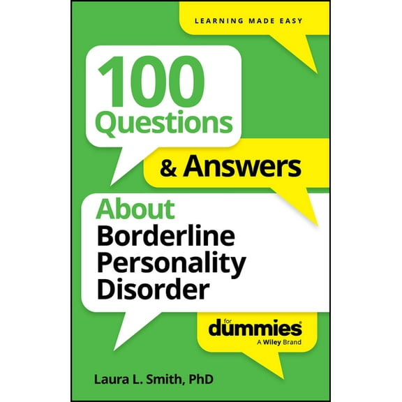 100 Questions & Answers about Borderline Personality Disorder for Dummies, (Paperback)