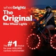 thumbnail image 2 of Brightz WheelBrightz LED Bike Wheel Lights, 7 ft Light Rope, Red, 2 of 6