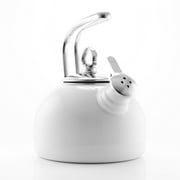 Chantal Tea Kettle Classic Harmonica Whistling Teakettle, 1.8 quart, Marigold
