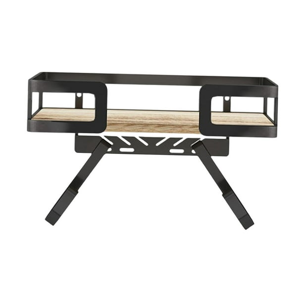 Soporte para tabla de planchar de pared, compacto, versátil, fácil de instalar, resistente, para plancha eléctrica con ganchos extraíbles, para