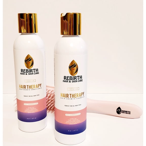 HAIR THERAPY Hair Growth Shampoo & Conditioner 8oz.