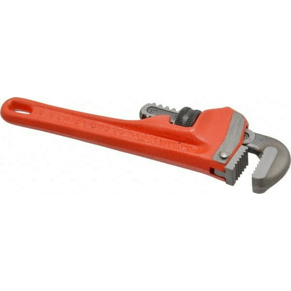 Ridgid 31000 Straight Pipe Wrench: 6" OAL, Cast Iron 3/4" Max Pipe Capacity