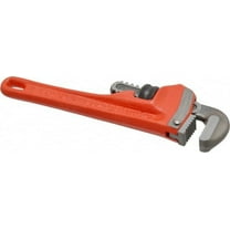 Ridgid 31000 Straight Pipe Wrench: 6" OAL, Cast Iron 3/4" Max Pipe Capacity