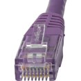 thumbnail image 3 of StarTech 25ft CAT6 Ethernet Cable - Purple CAT 6 Gigabit Ethernet Wire -250Mhz 100W PoE RJ45 UTP Molded Network Patch Cord with Strain Relief (C6PATCH25PL), 3 of 3