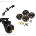 thumbnail image 5 of 4Pcs Brass Wheel Hub Counterweight 1/24 RC Car Wheel Weight for Axial SCX24, 5 of 6