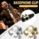 thumbnail image 1 of onlyliua Buscador de Regalos Tornillos Dobles para Ligadura de Boquilla de Saxofón Alto, Accesorio de Sujeción de Ligadura Dorada para Saxofón, 1 of 5
