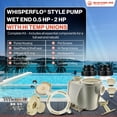 thumbnail image 2 of Kit de reemplazo de extremo húmedo Swimables para Pentair Whisperflo, 2 of 9