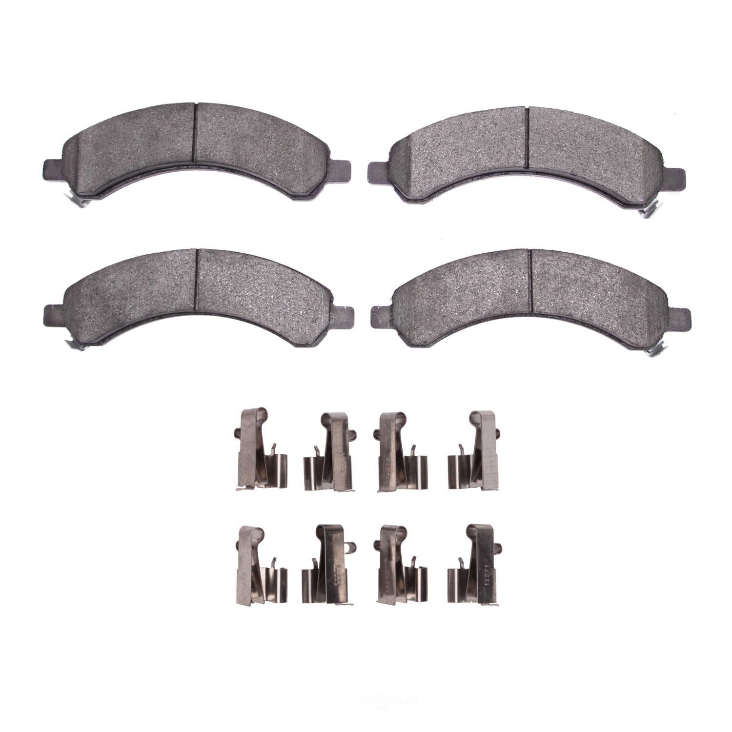 Dynamic Friction Company 1551-0989-01 DFC 5000 Advanced Brake Pads - Ceramic and Hardware Kit - OE
