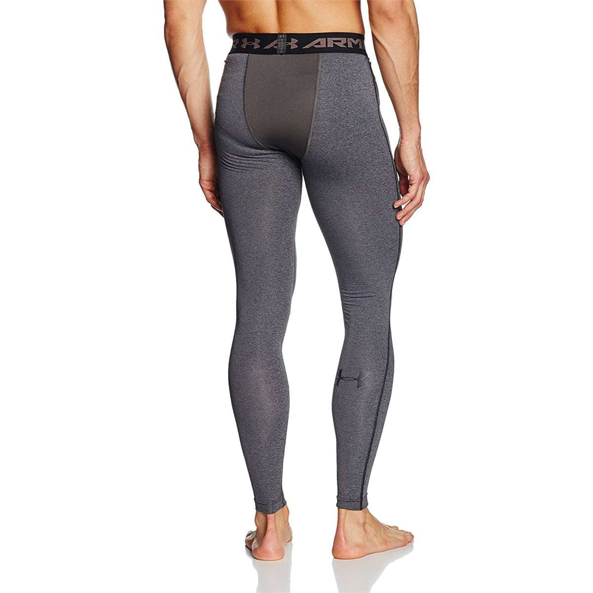 Under Armour Cold Gear Mens Compression Leggings (Black-Charcoal)