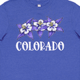 thumbnail image 4 of Inktastic Colorado Columbine Flowers Youth T-Shirt, 4 of 5