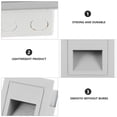 thumbnail image 2 of BRIGHTFUFU 1pc Stair Step Light Outdoor Step Lamp For Home Warm For Stairs Garden And Pathway Lighting, 2 of 6