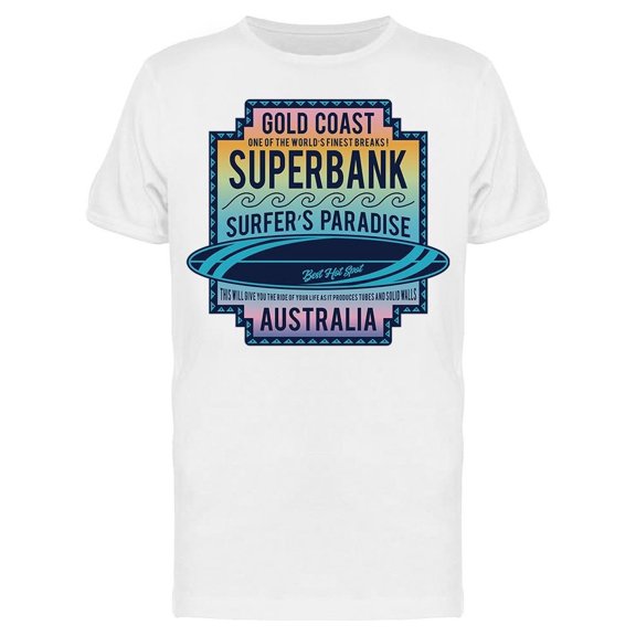 Gold Coast, Superbank Tee Men's -Image by Shutterstock
