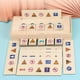 thumbnail image 2 of Juguetes educativos de madera Montessori para combinar, material didáctico para aprendizaje preescolar. Transporte, 2 of 9