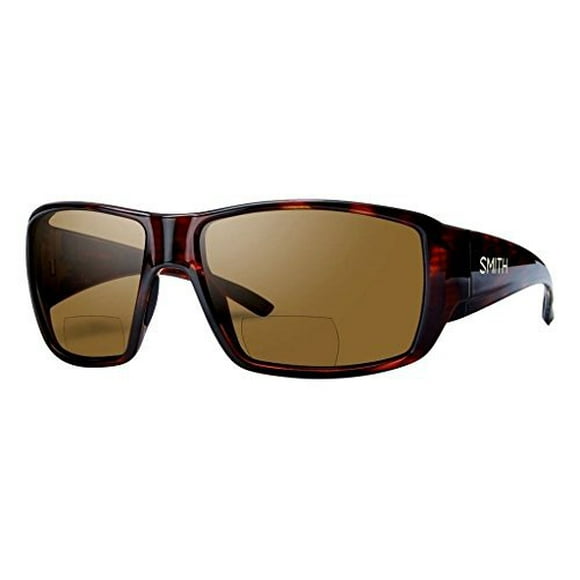 Smith Guide s Choice Bifocals Sunglasses Matte Havana Polarized Brown 2.00