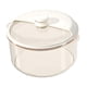 thumbnail image 1 of Contenedor de arroz, contenedor de almacenamiento de alimentos de despensa, soporte sellado multiusos para cereales de arroz para gabinete de cocina y pequeño, 1 of 8