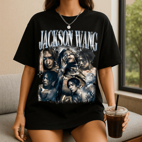Retro Jackson Wang Got7 Kpop Graphic T-Shirt, Magicman 2, 100 Ways Unisex Cotton Tee