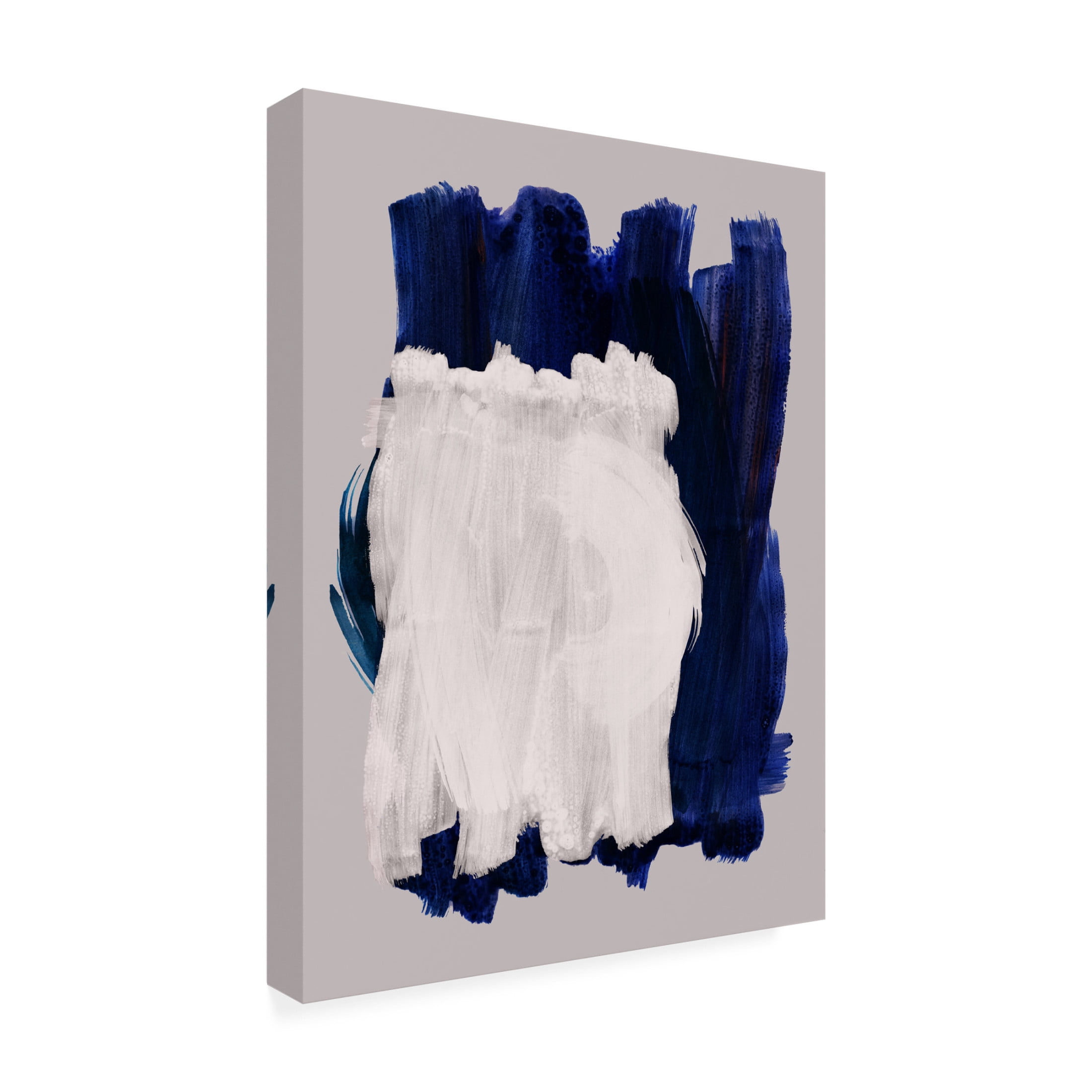Trademark Fine Art Mareike Bohmer  Abstract Brush Strokes 14 Canvas Wall Art