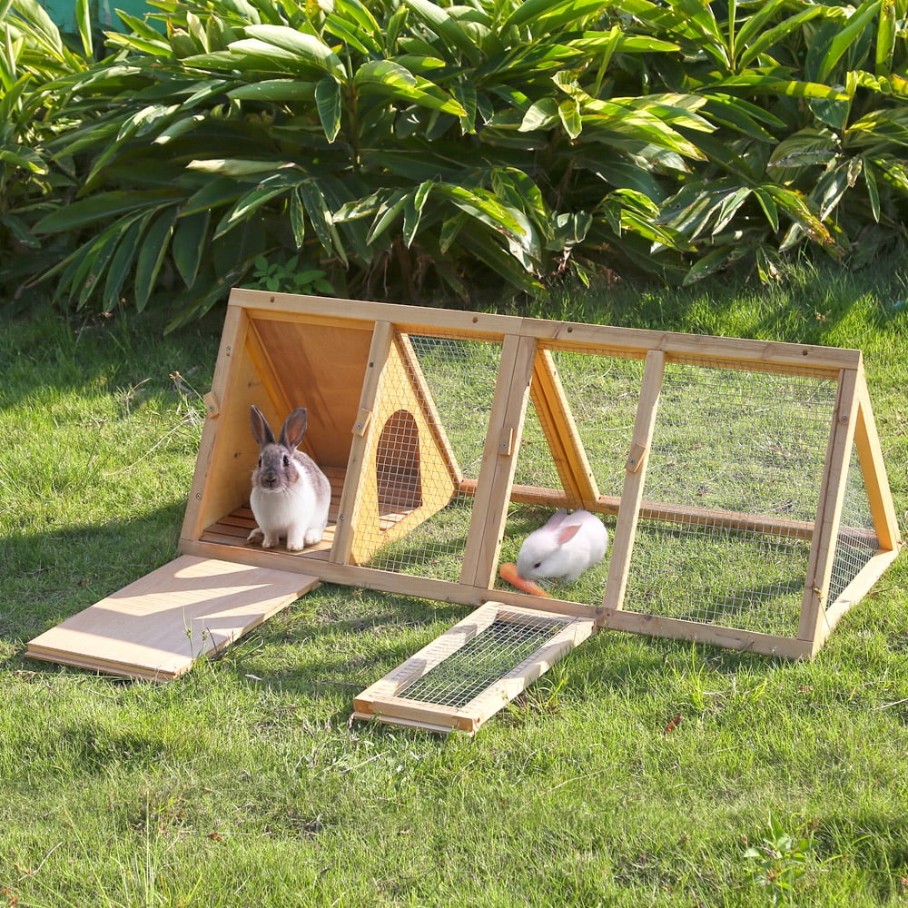 Triangular rabbit sale hutch