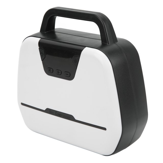 Ouitble Compresor de Aire, compresor de Aire Digital de 12 V, Bomba eléctrica para Coche, inflador de neumáticos portátil con luz de Emergencia LED