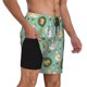thumbnail image 2 of Fotbe Chicken Laying Eggs Traje de Baño para Hombre – Shorts de Natación de Secado Rápido con Forro y Bolsillos-XX-Large, 2 of 6