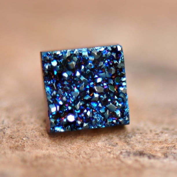 Pendientes de succión con imán de racimo de cristal sin agujero Pendientes de moda urbana para hombres y mujeres Pendientes de moda de cristal de piedra