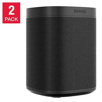 Sonos One SL Wi-Fi Speaker, Shadow Edition, 2-pack - Walmart.ca