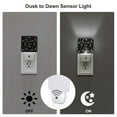 thumbnail image 3 of Honeii Space Rocket Print LED Night Light with Light Sensor, Night Lights Plug Into Wall,Ideal for Bedrooms and Hallways-UK, 3 of 7