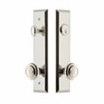 thumbnail image 4 of Grandeur Fifth Avenue Tall Plate Single Cylinder One Piece Knobset with Circulaire Knob, 4 of 6