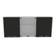 thumbnail image 1 of Gabinete de pared Klik vidrio chocolate, 1 of 4